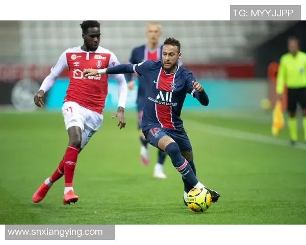 内马尔在法甲联赛中助攻破门，带领巴黎圣日耳曼击败里尔